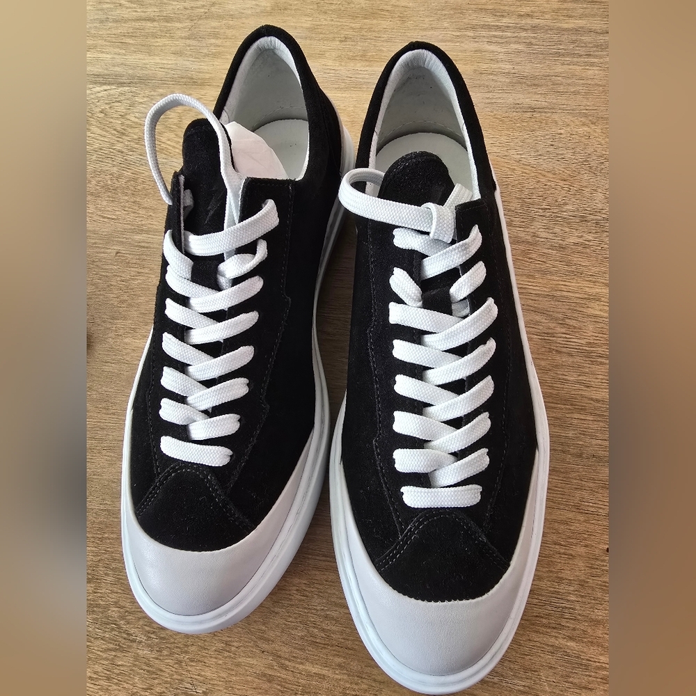 The Rad Black Kids Lobela Skate Low Top Sneakers US 11